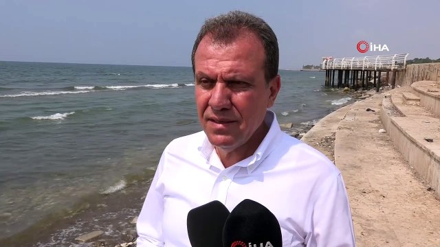 Mersin’de dev caretta caretta ölü olarak sahile vurdu