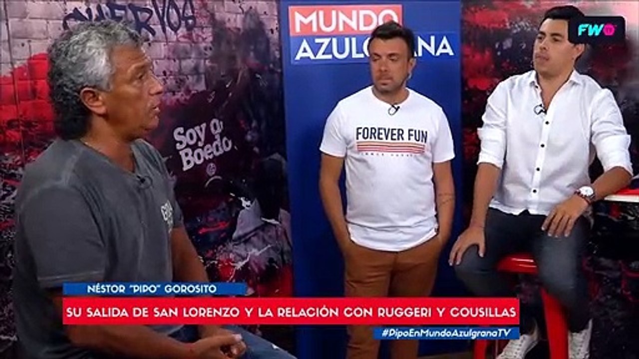 Pipo Gorosito habló sobre el Ingeniero Pellegrini: "No creo que vuelva"