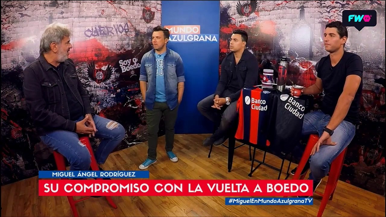 Miguel Ángel Rodríguez y su relato emocionante sobre la Vuelta a Boedo