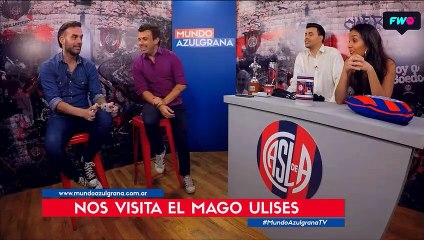 Toda la magia del Mago Ulises  en Mundo Azulgrana TV