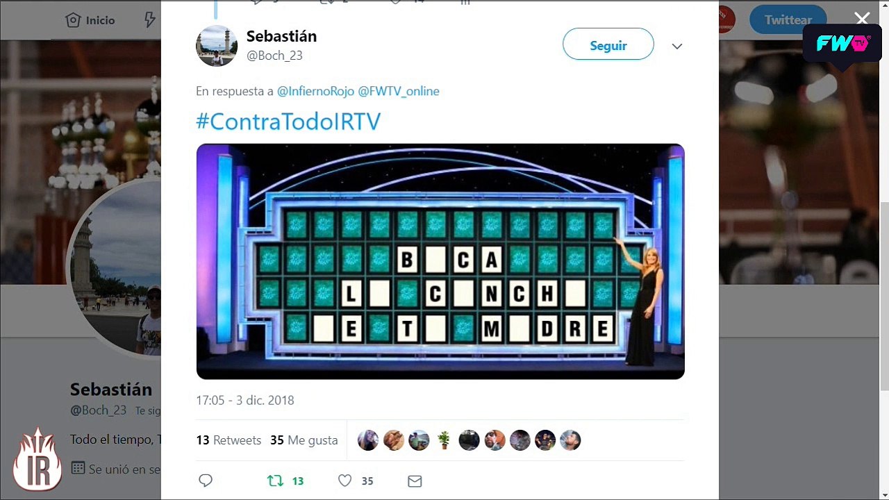 El mensaje encriptado