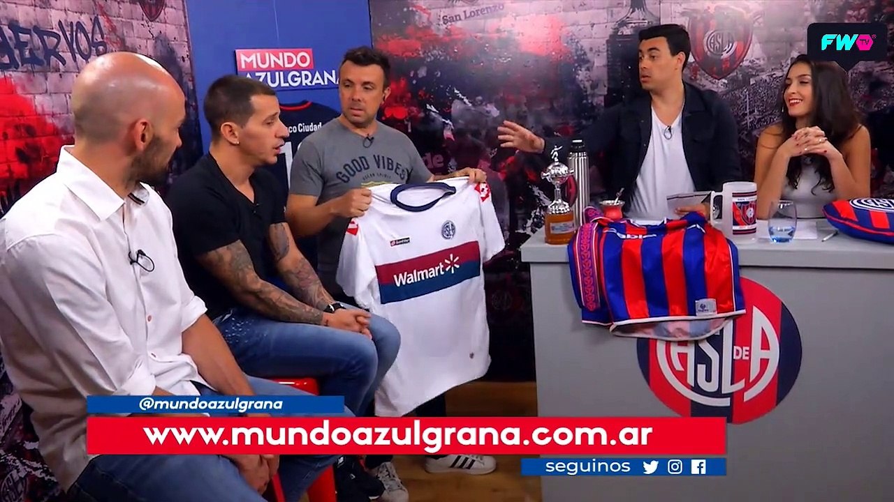 Silas, Beto Acosta y Zabaleta le mandaron su afectuoso saludo al Pipi