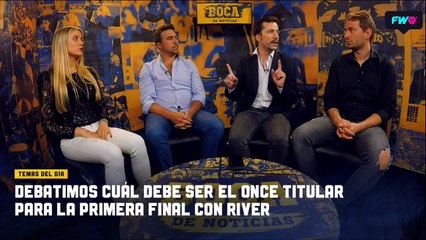 ¿Cuál debe ser el 11 titular en la final con River?