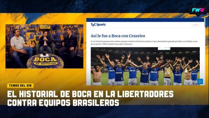 El historial en la Libertadores contra equipos brasileros