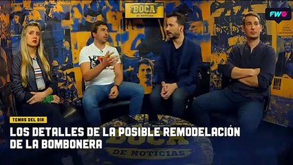 Detalles sobre la posible remodelación de la Bombonera IG