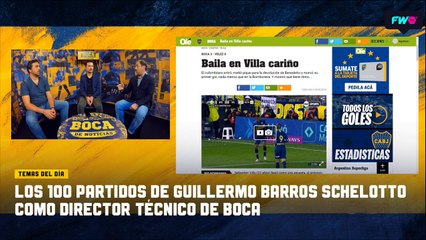 Los 100 partidos de Guillermo como DT de Boca