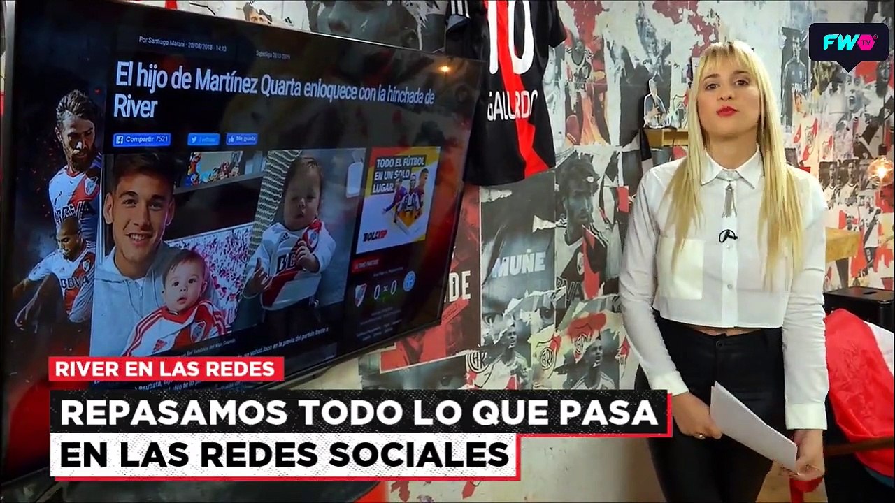 River en las redes ig