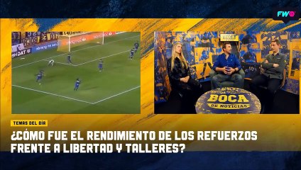 ¿Cuál fue el rendimiento de los refuerzos? ig