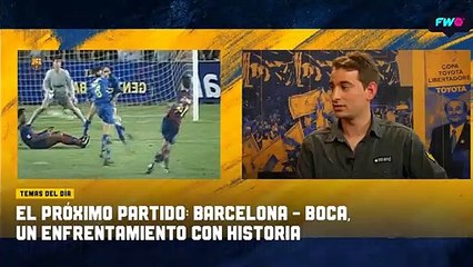 Hablamos de la previa de Barcelona-Boca ig