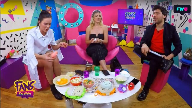 Stephanie Demner visita a Manu Viale y Lizardo Ponce