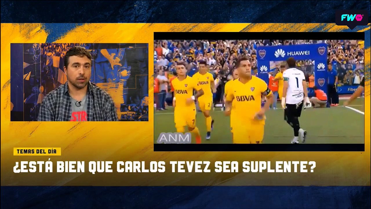 Debatimos sobre la titularidad o no de Tevez
