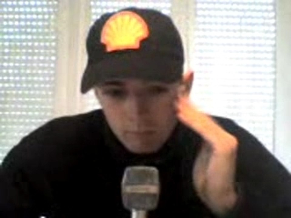 Kimi Raïkkonën Press Conference - impression by William