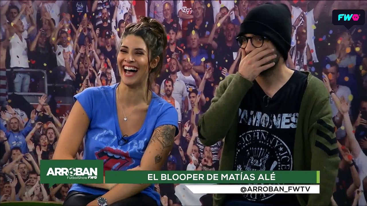 El blooper de Matías Alé en televisión