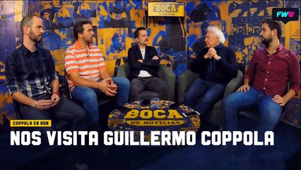 Coppola contó su infancia y su pasión por Boca