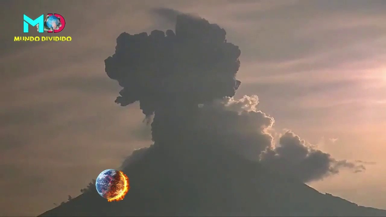 POPOCATEPETL fuerte incandescencia ésta madrugada