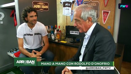 D'Onofrio con Braca sobre la noche del gas pimienta: "Los jugadores de Boca nos abandonaron"