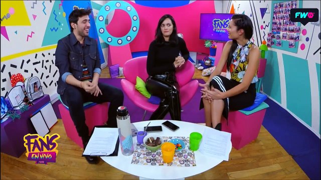Oriana Sabatini visita a Manu Viale y Lizardo Ponce