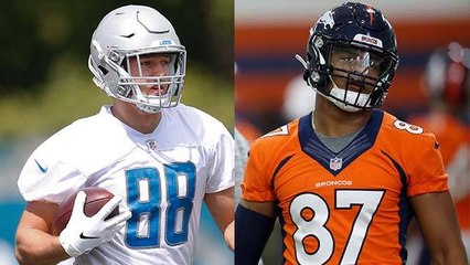 Is Hockenson vs. Fant the best rookie face-off of 2019?