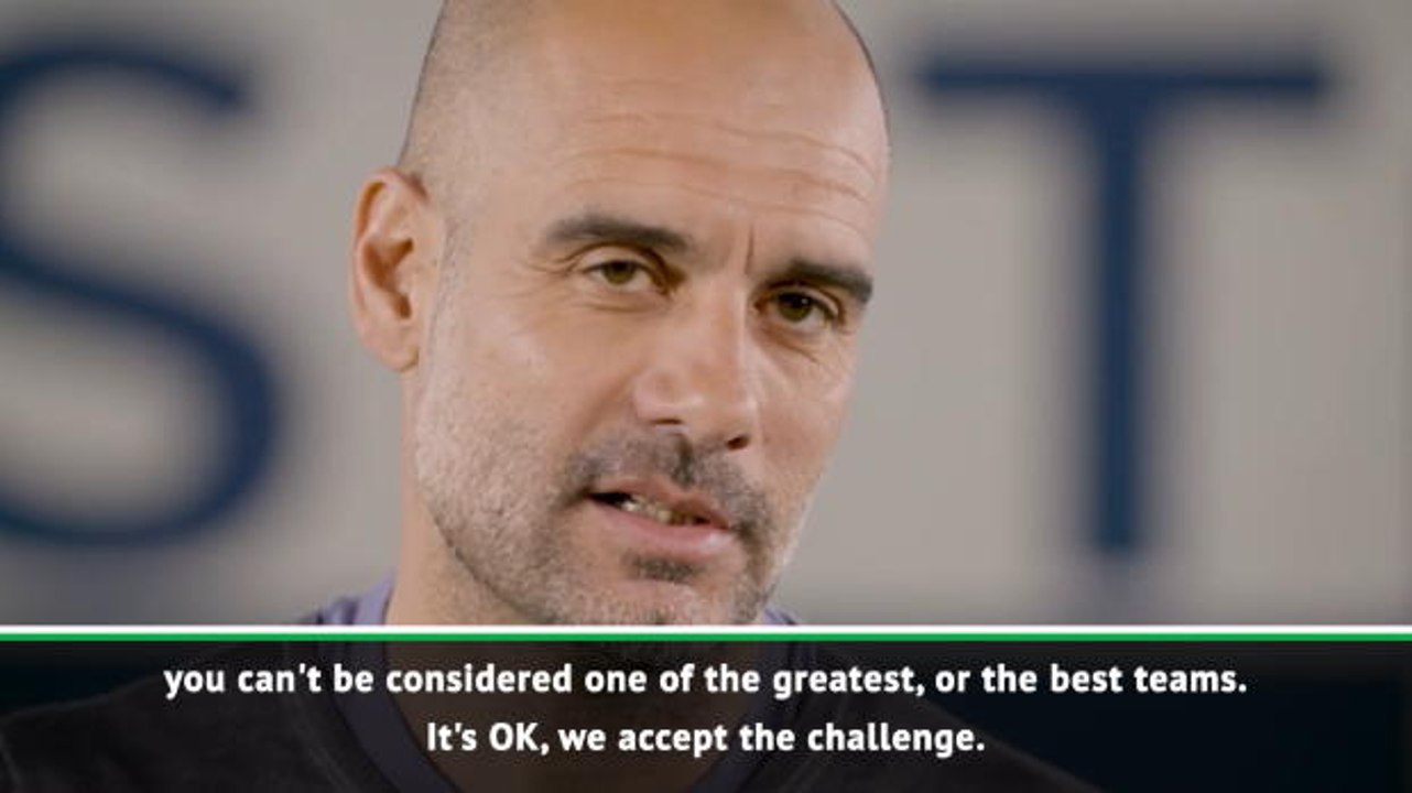Guardiola 'accepts' Champions League challenge