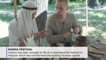 Festival of historical reconstruction seeks to slow hectic Moscow life