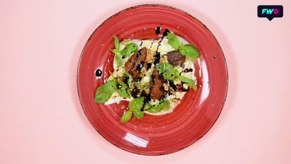 Burrata con Pesto de Tomates