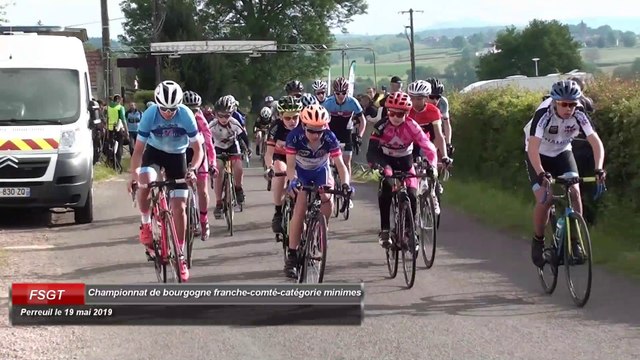 Championnat FSGT de Perreuil - Course des Minimes 19 Mai 2019