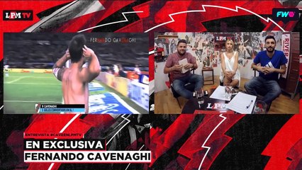 #CaveEnLPMTV - Entrevista telefónica con Fernando Cavenaghi