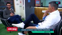 Pedro Monzón con Alexis: 