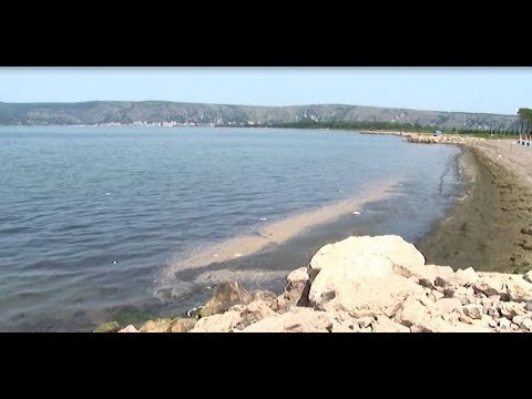 RTV Ora - Ndotet bregdeti i Kunës, shkak hapja e kanalit që lidh lagunën me detin