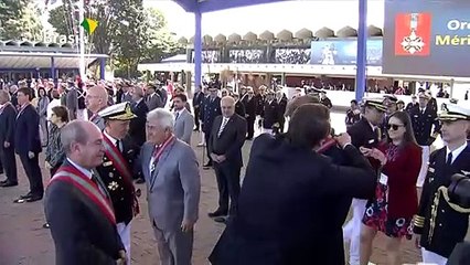 Download Video: Bolsonaro e Moro participam de cerimônia em Brasília