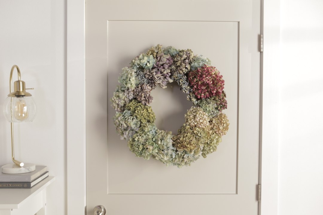 Fall Hydrangea Wreath
