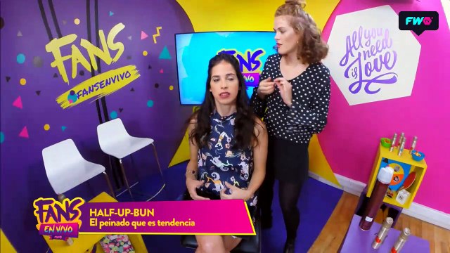 Delfi Chaves visita Fans en Vivo