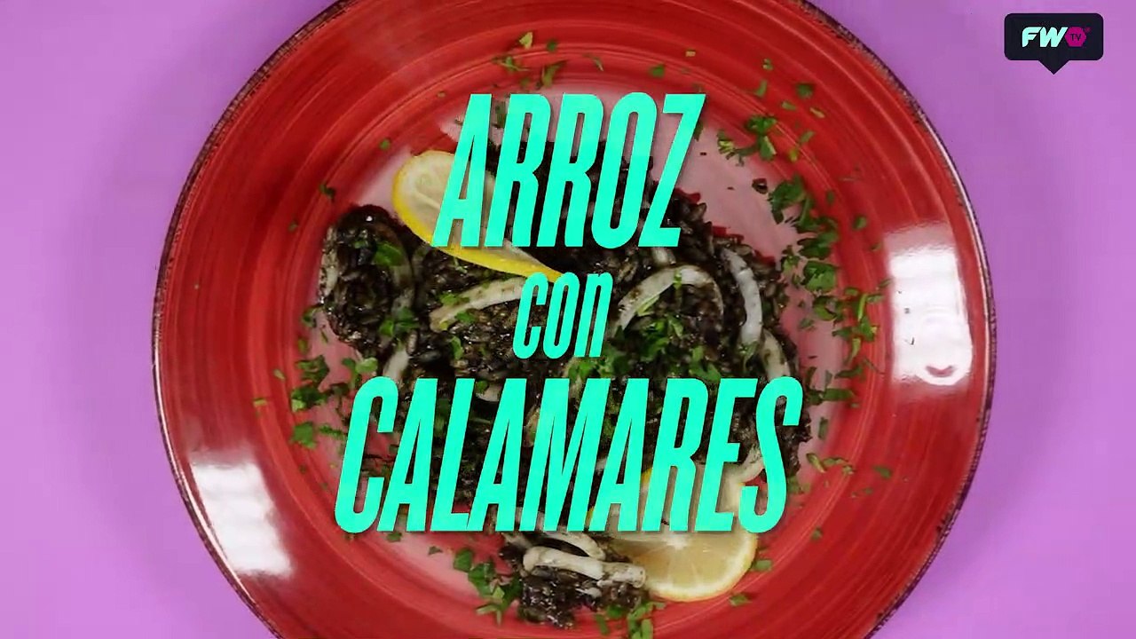 Receta fácil de Risotto con Calamares