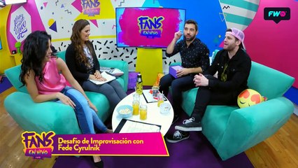 Desafío de improvisación con Fede Cyrulnik