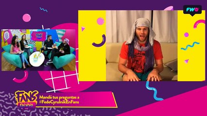 Federico Cyrulnik "Calu Rivero me bloqueó en Instagram"