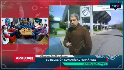 Chino Caneo: "tengo muy buena relación con Anibal Fernandez"