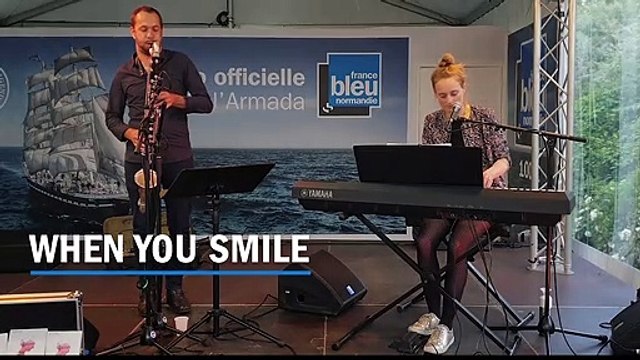 Pauline Hamel aux terrasses Live de France Bleu Normandie