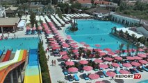 Report TV - Tiranë, nis sezoni i ri në kompleksin Aqua Park