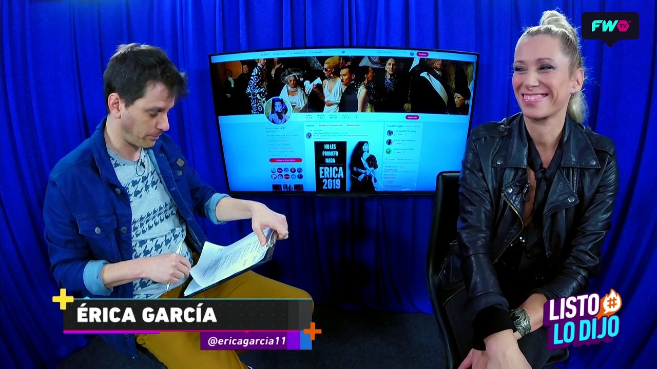 Érica García y sus polémicos tuits