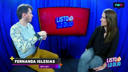 Fernanda Iglesias y el "Tweet denuncia"