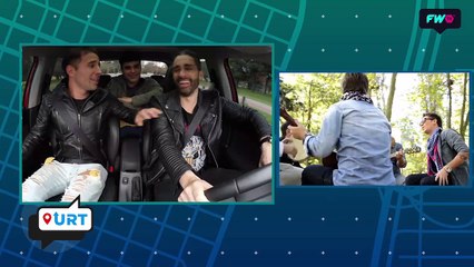 Los Totora musicalizan el auto del Pollo Álvarez