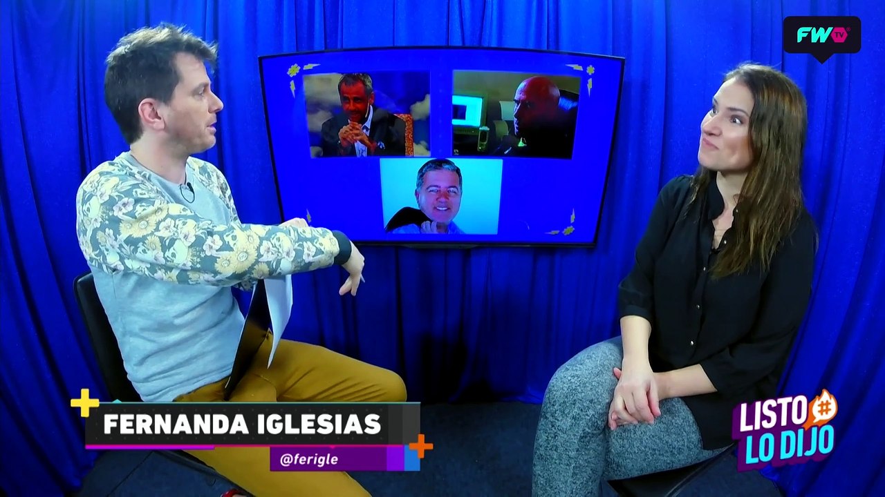 El compañero de baile de Fernanda Iglesias