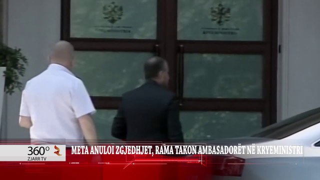 META ANULOI ZGJEDHJET, RAMA TAKON AMBASADORËT NË KRYEMINISTRI