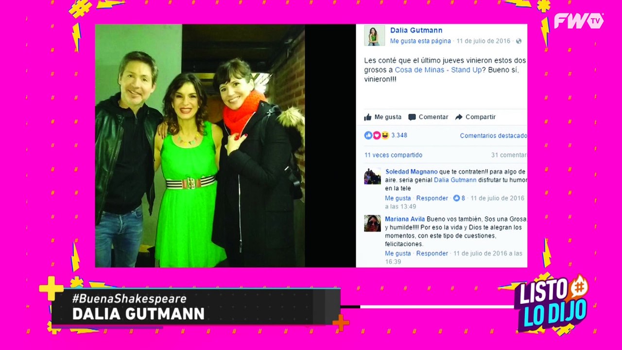 Dalia Gutmann en la grieta entre Suar y Sciciliani - Listo Lo Dijo #05