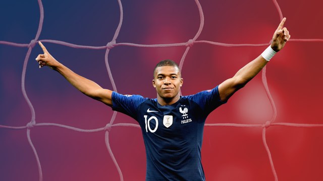 Mbappé a franchi la barre des 100 buts - Foot - Qualif. Euro - Bleus