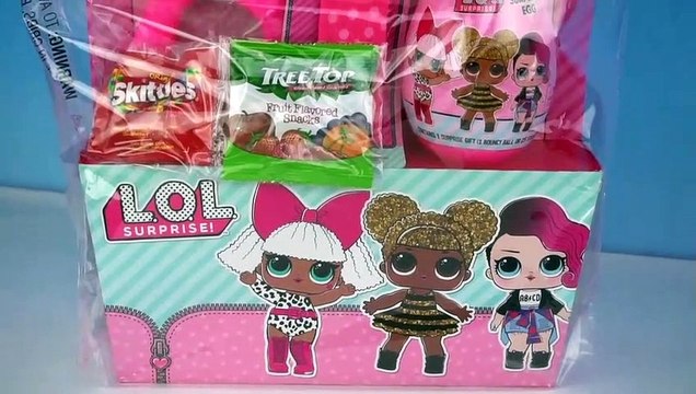 LOL Surprise Easter Basket with Surprise Eggs L.O.L Pets and Confetti Pop Dolls