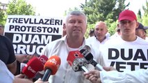 RTV Ora - Për ujë dhe rrugë, fshati Trevëllazër “pushton” bashkinë Vlorë