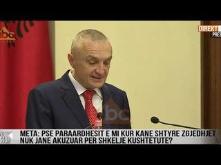 Meta i palekundur: Mora vendimin e duhur per te shmangur nje konflikt civil