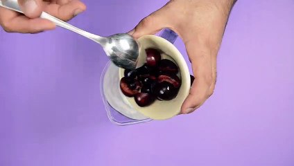 Helado de Frutos Rojos y Yogurt