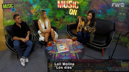 Loli canta en el Living "Los Dias" (tw)